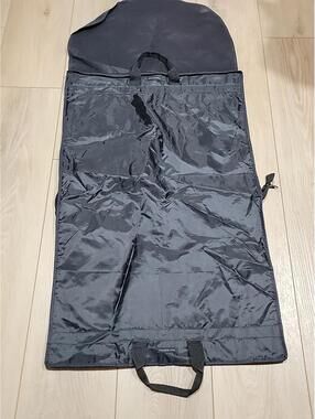 SuitSupply Tri-fold Garment Travel Bag Storage Bag - Nylon Navy Black 52" x 23"